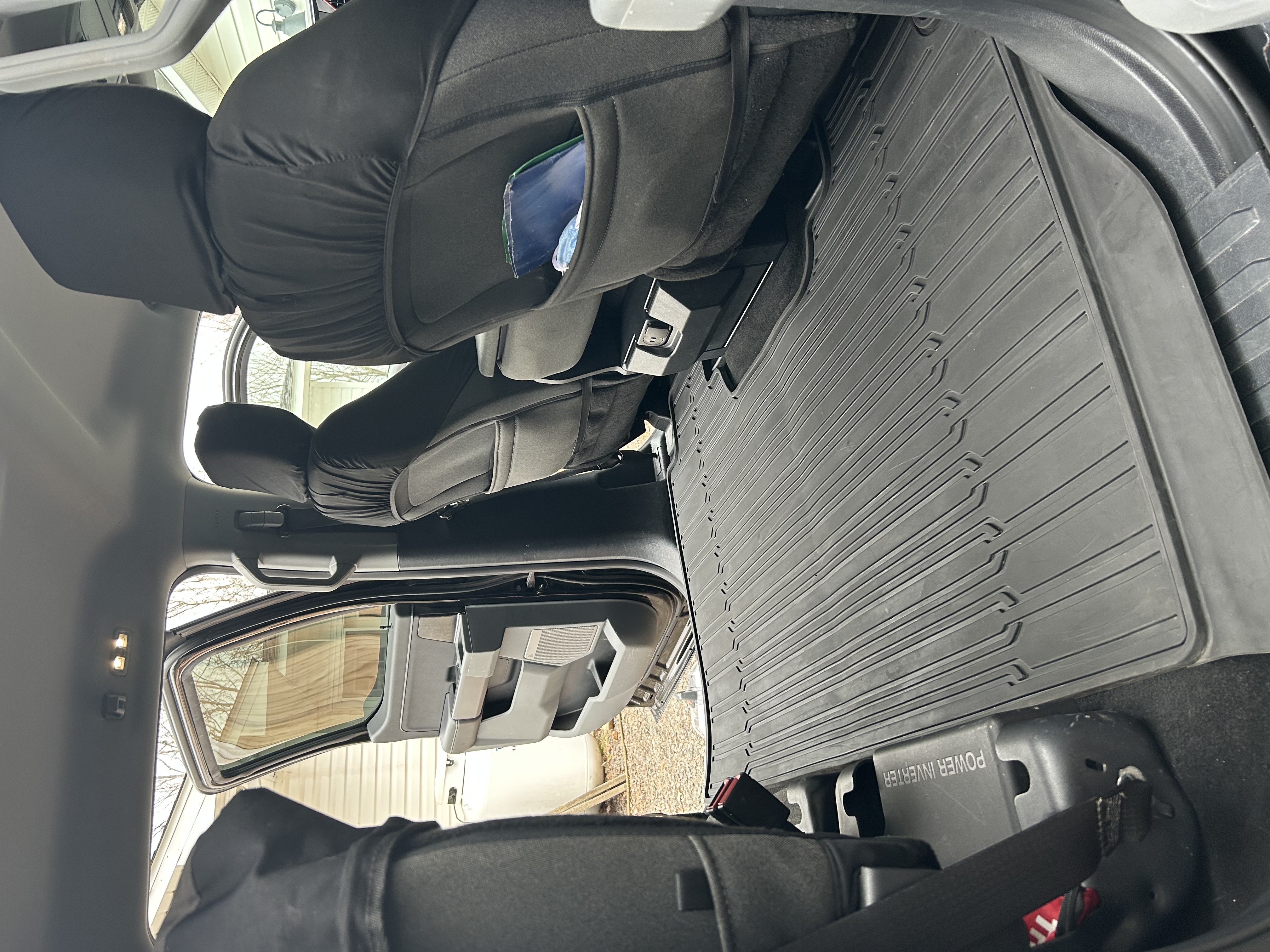 Ford Super Duty back row after